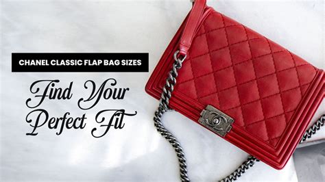 chanel perfect fit bag|chanel flap bag size.